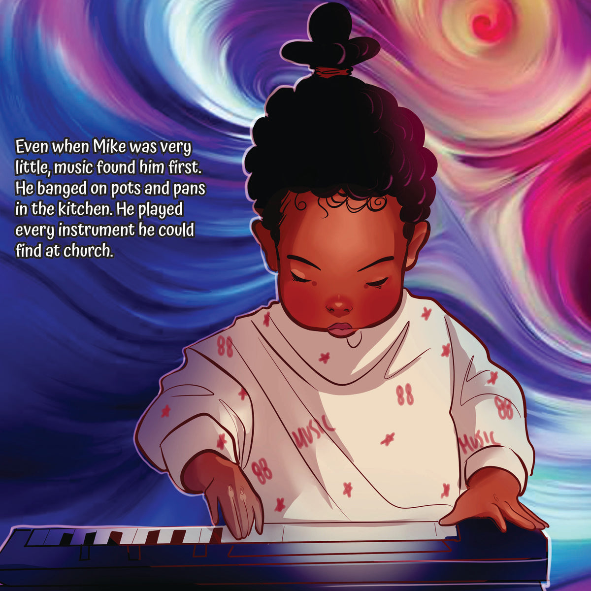Even when Mike was very little, music found him first.
